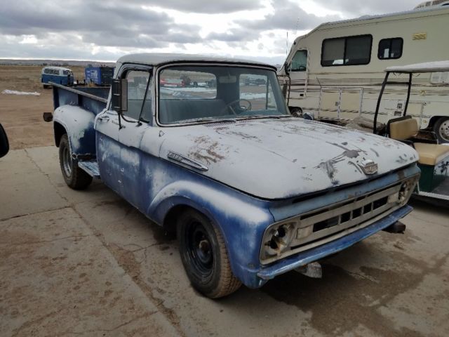 ***1961 ford f100 step-side***76 ltd subframe conversion***rat/street rod***