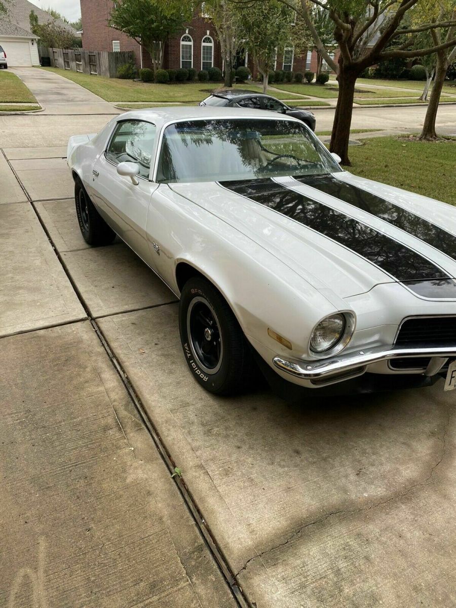 1971 chevrolet camaro ss coupe white ss