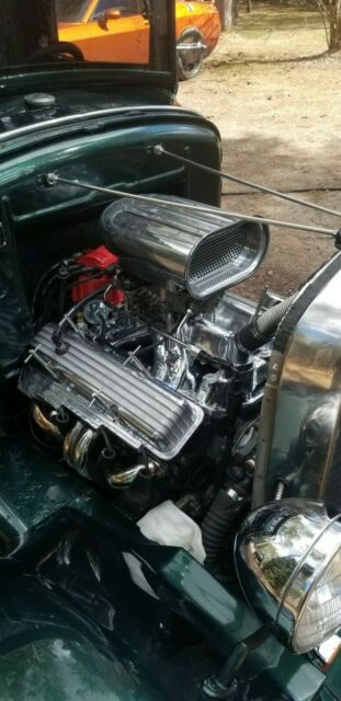 1931 ford model a pickup hot rod, chopped. steel body, fenders & running boards