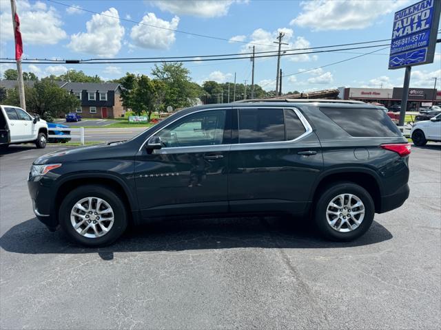 2021 chevrolet traverse lt leather