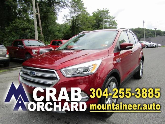 2017 ford escape titanium awd titanium 4dr suv for sale in beckley, west virginia
