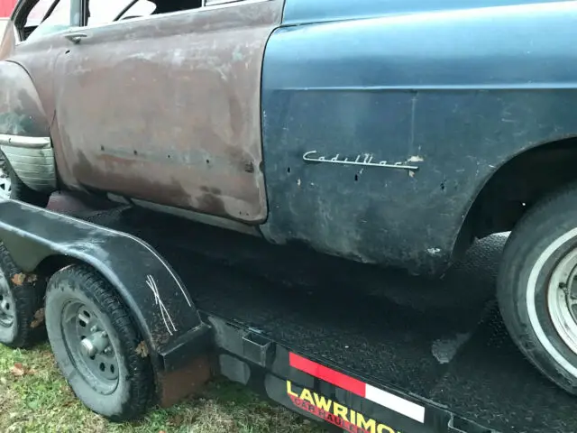 1949 cadillac sedanette lead sled body rolling chassis shell