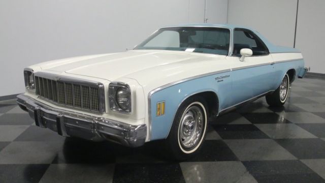 1975 chevrolet el camino classic coupe 350 v8 automatic (column) classic vintage