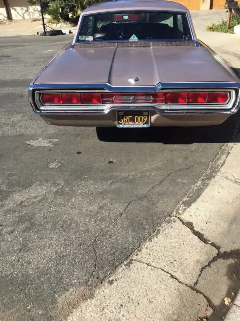 1966 ford thunderbird 'q code'