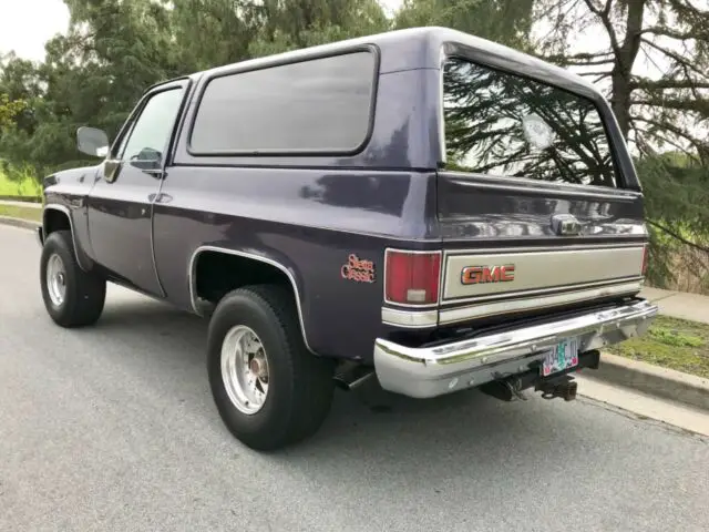 1987 gmc jimmy 4x4. clean !!! no rust !!! 2 owner, low miles