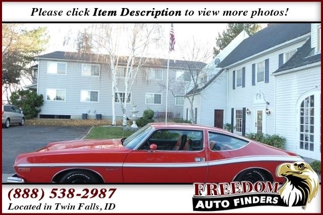 1974 amc matador x, red with 0 available now!