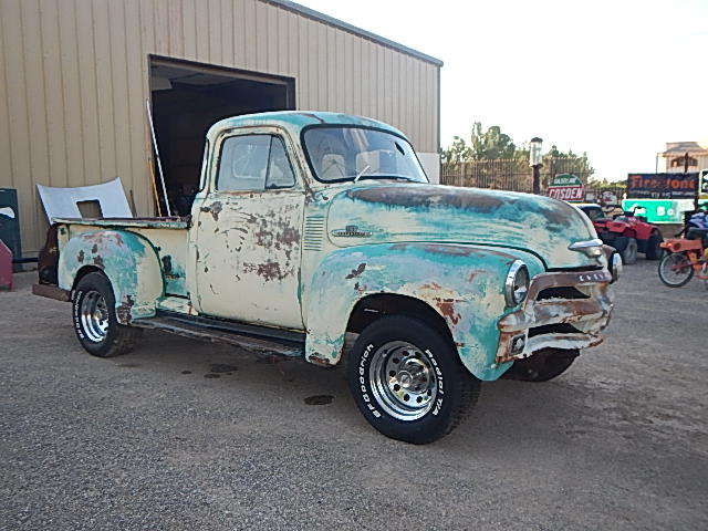 1955 chevy 3100 1st series deluxe nice patina original solid green west texas
