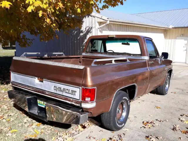 1981 chevrolet c-10 silverado 2wd short bed " low reserve " 90% original paint !