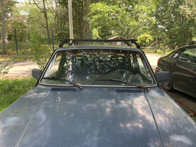 1990 volvo 240 sedan blue rwd automatic base