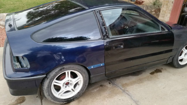 1990 honda crx - automatic - clean tx title - 170, 978 miles - project car