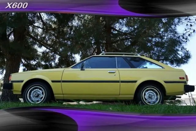 toyota corolla yellow with 3,450 miles, for sale!