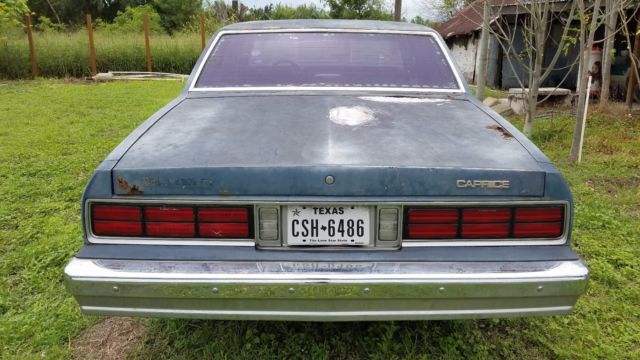 1989 chevrolet caprice police model 9c1