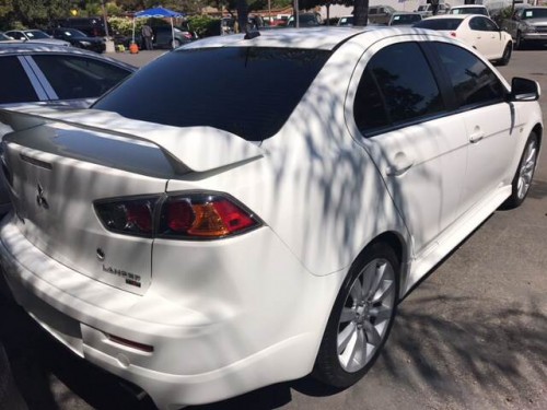 2011 mitsubishi lancer awd ralliart for sale in california