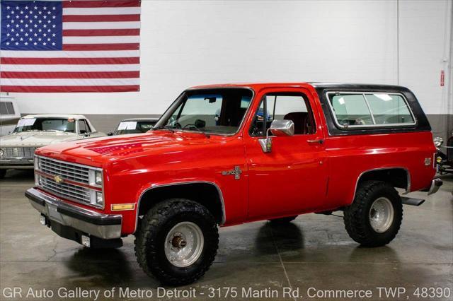 1984 chevrolet blazer base