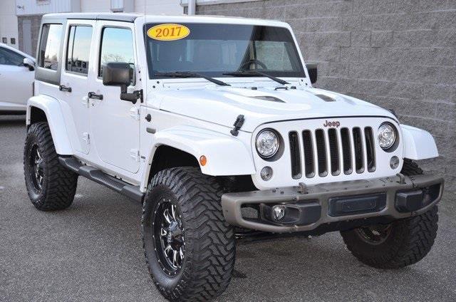 2017 jeep wrangler unlimited sahara 4x4 sahara 4dr suv for sale in chicopee, massachusetts
