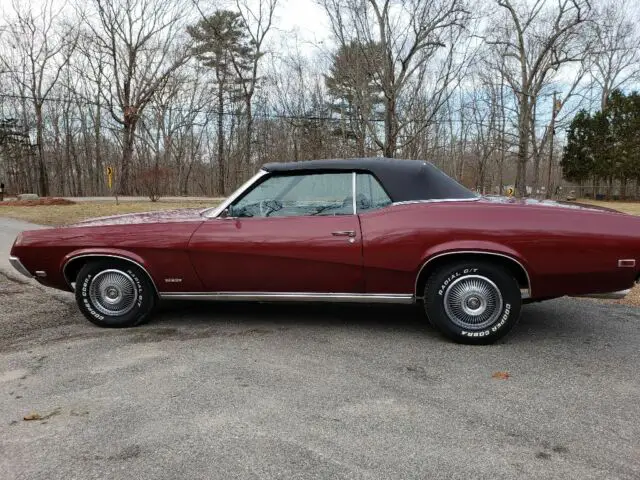 1969 mercury cougar convertible, orig big block fe 390 4v, a/c, power windows