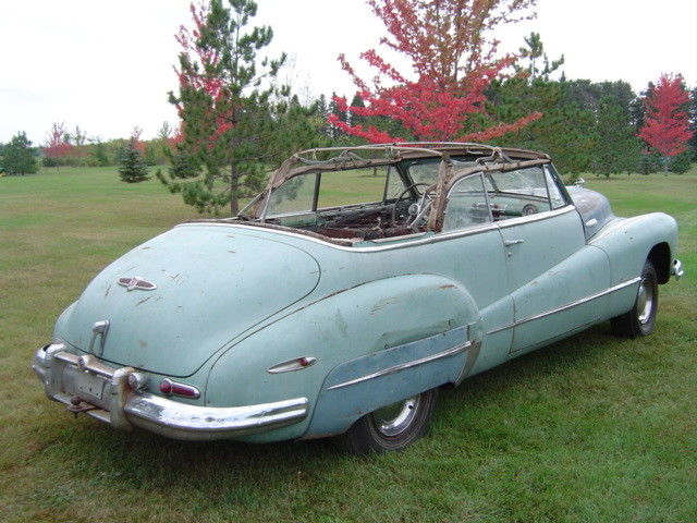 1948 buick roadmaster convertible !