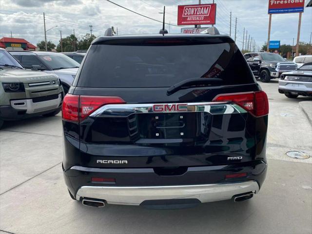 2017 gmc acadia denali
