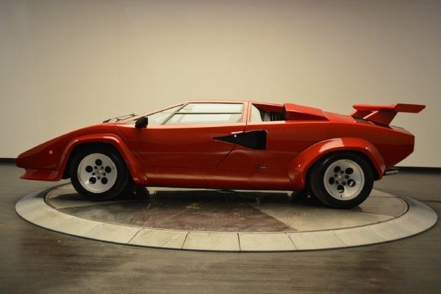 1985 lamborghini countach 5000s, side draft weber's, 19k orig miles! wow