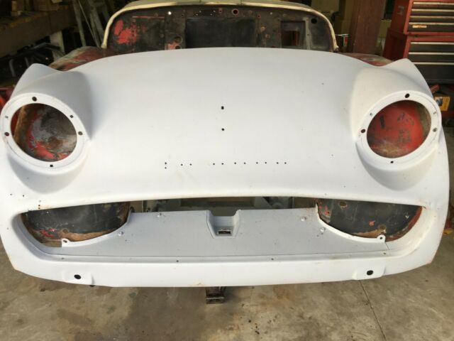 1959 triumph tr3 completely disassembled with tons of extra parts