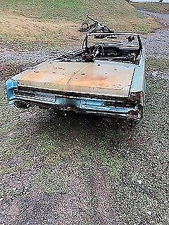 1964 pontiac gto convertible project parts car 389 auto posi rusty