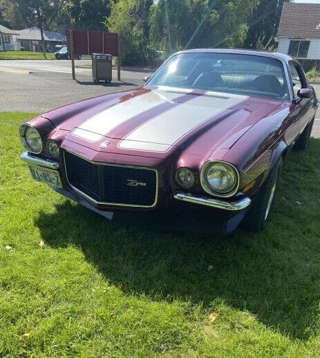 1971 chevrolet camaro 350 v8 automatic rwd coupe 34,500 miles rebuilt engine