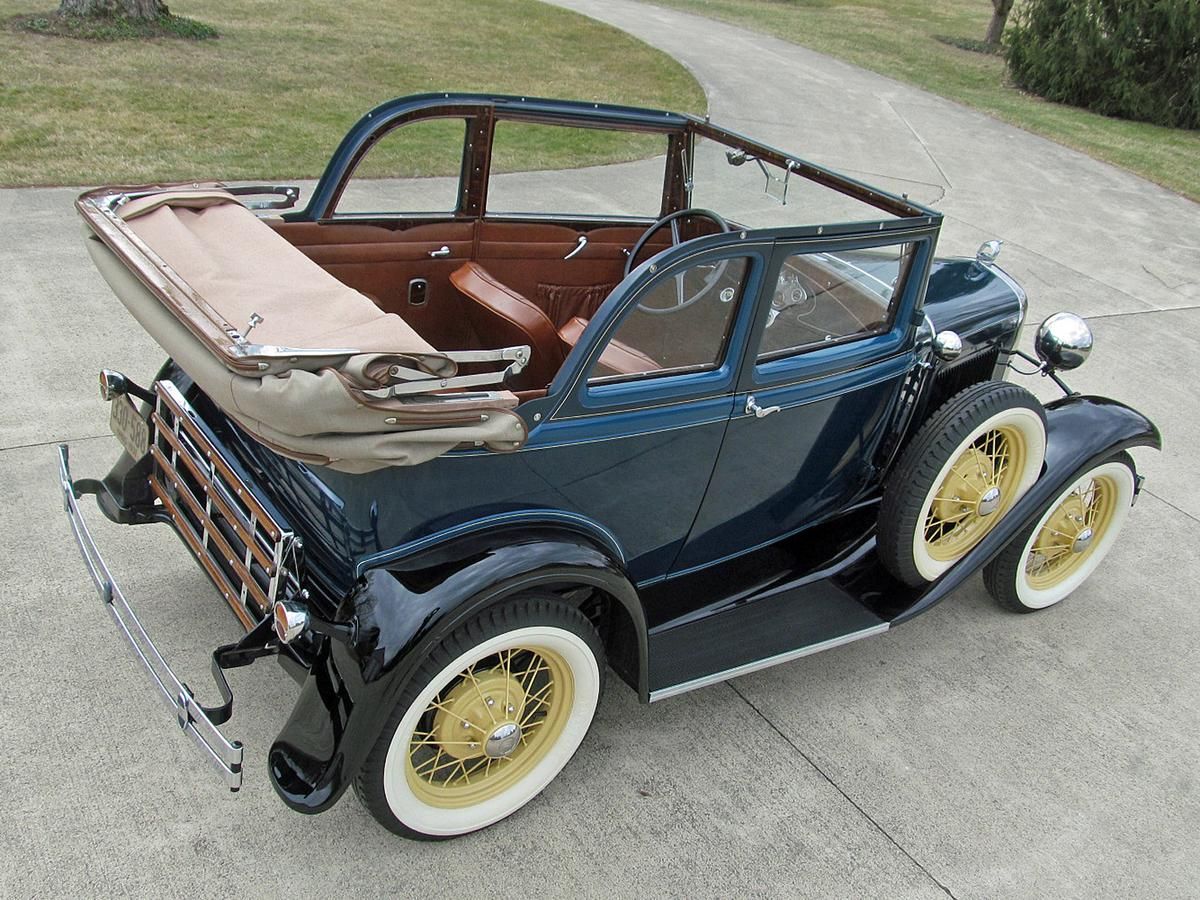 1931 ford model a 400-a convertible sedan