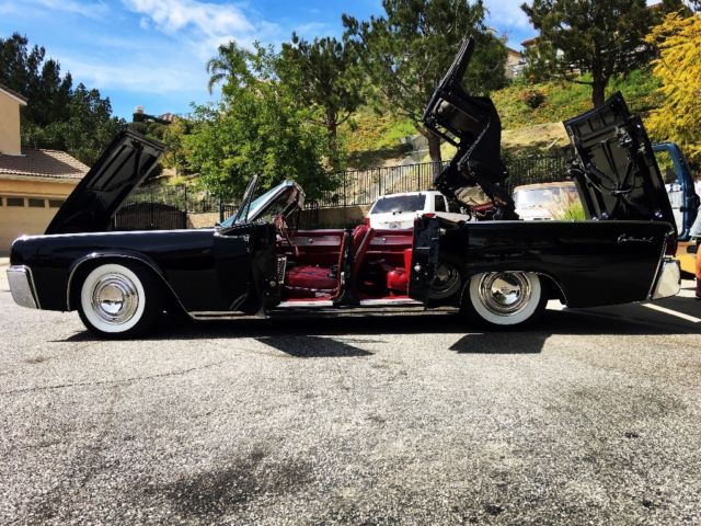 1961 lincoln continental convertible - suicide doors!