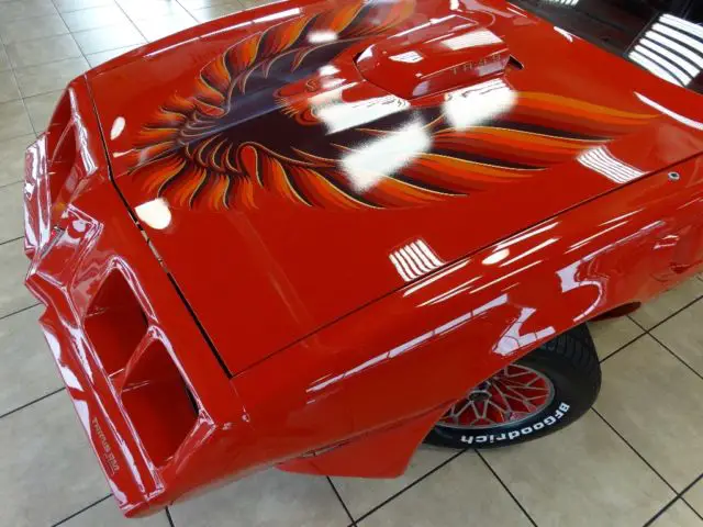 1979 pontiac trans am restored red on red shaker 4.9l 6.6l bandit formula 77 78