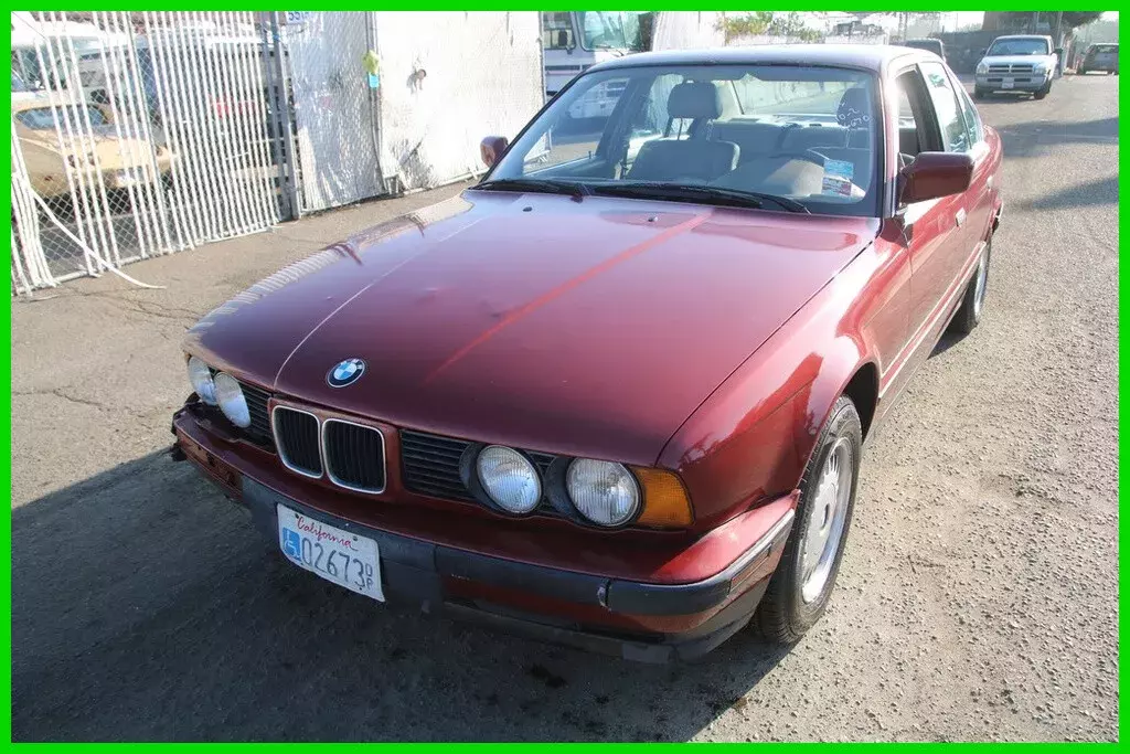 1992 bmw 535 i 2.5 l 6 cylinder no reserve