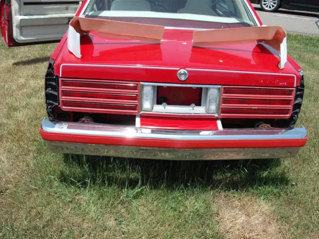 1981 chrysler cordoba ls red with white interior