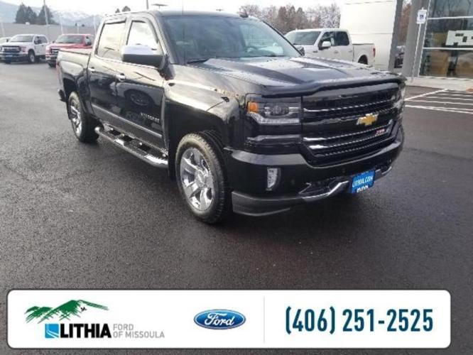 2016 chevrolet silverado 1500 ltz 4x4 ltz 4dr crew cab 6.5 ft. sb for sale in missoula, montana
