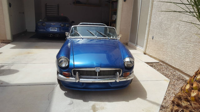 1972 mgb convertible 6000m on rebuilt engine after market exhaust and wheels