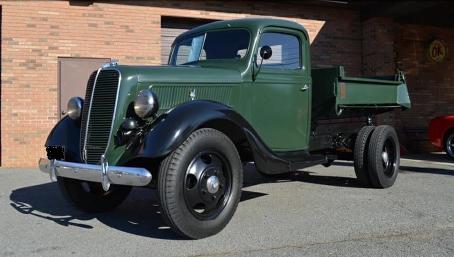 1937 ford dump truck