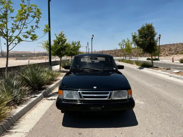 1991 saab 900 hatchback black fwd manual