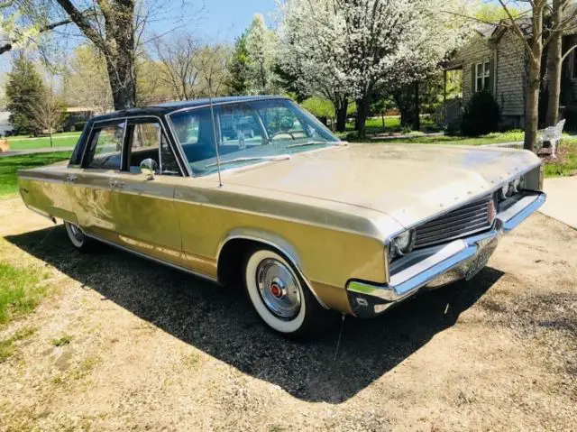 chrysler newport gold with 43,375 miles, for sale!