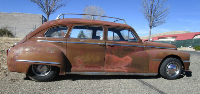 1948 desoto suburban 2001 dodge v8 drivetrain rat rod patina special -project