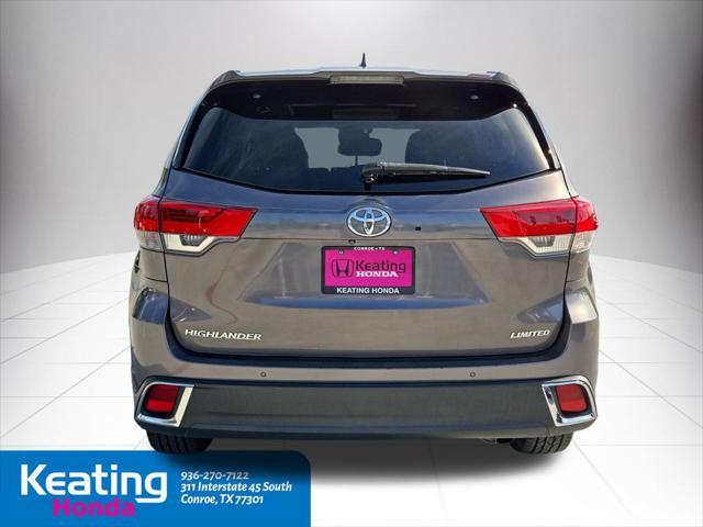 2019 toyota highlander limited platinum