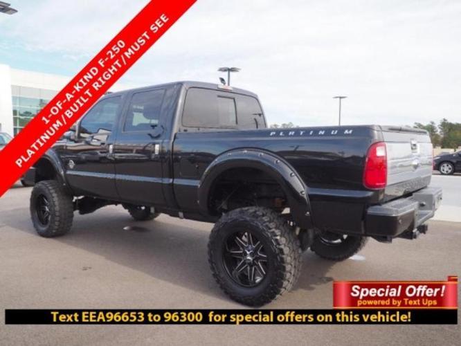 2014 ford f-250 super duty platinum 4x4 platinum 4dr crew cab 8 ft. lb pickup for sale in hattiesburg, mississippi