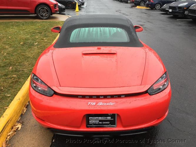 certified 2017 porsche 718 boxster vienna, va 22182 for sale in vienna, virginia