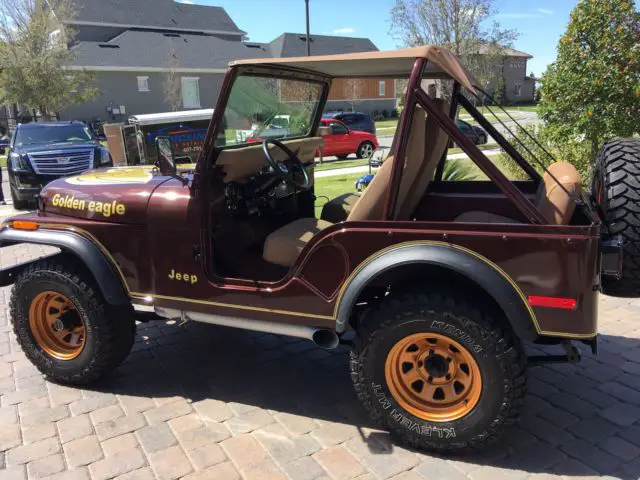 1977 jeep cj5 golden eagle 304 v8 matching #