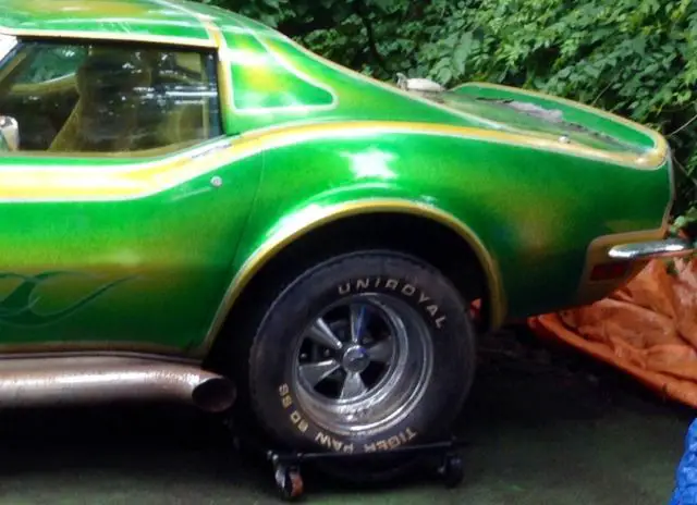 1971 corvette 454 2 four barrel 2 door coupe full custom "as is" one of a kind