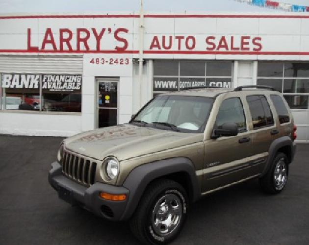 *2004 jeep liberty sport awd (89k) gold in fort wayne, in