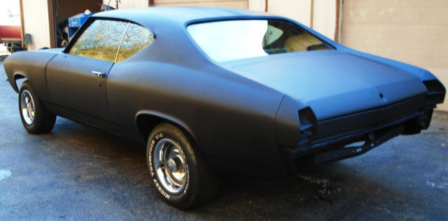 1969 chevy chevelle frame off rotisserie ground up restoration project rust free