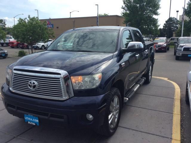 2010 toyota tundra limited 4x4 limited 4dr crewmax cab pickup sb (5.7l v8 ffv for sale in billings, montana