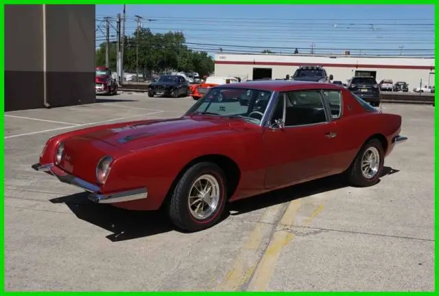 original stock 1963 studebaker avanti 289/4sp v8 ps pb tach 56k original miles