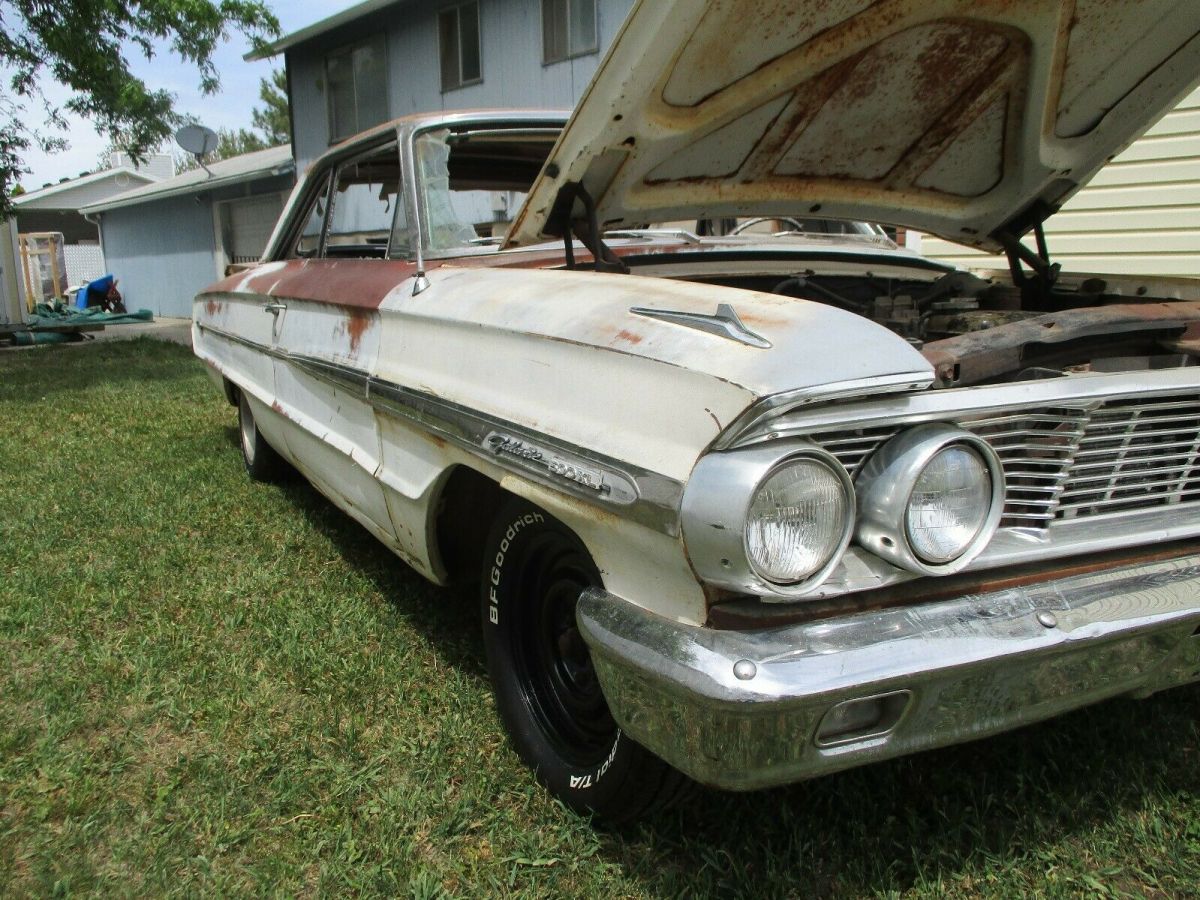 1964 ford galaxie 500 xl 390 auto restoration project or parts car