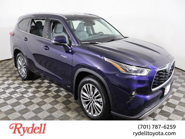 2021 toyota highlander hybrid platinum