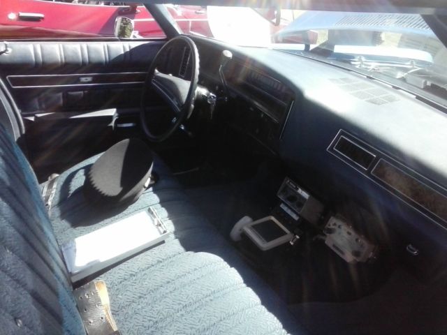 1973 chevrolet impala police car
