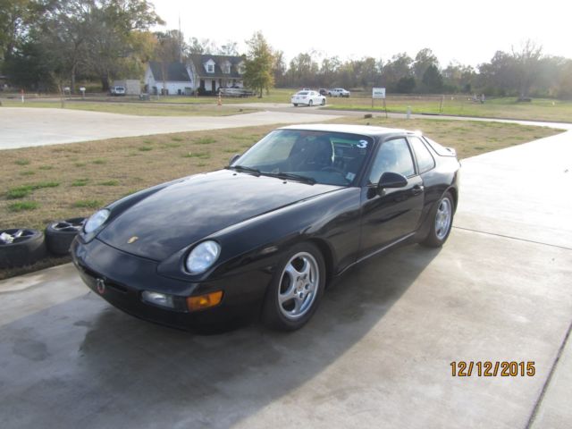 1994 porsche 968 - metallic black/gray great condition